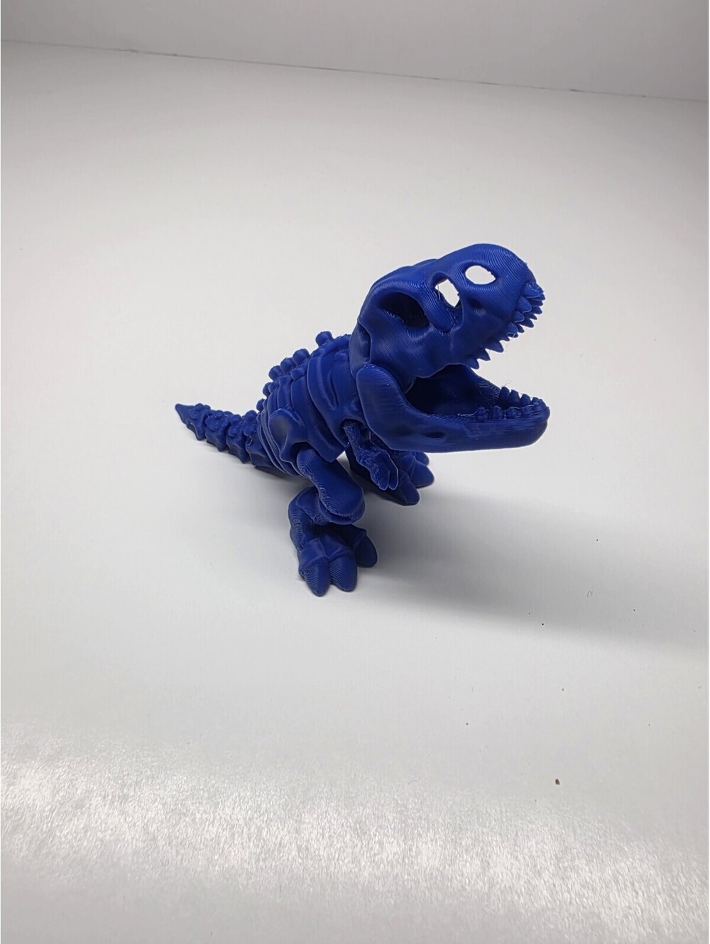 3D Printed Flexi Articulated T-Rex Dinosaur Skeleton Made In USA